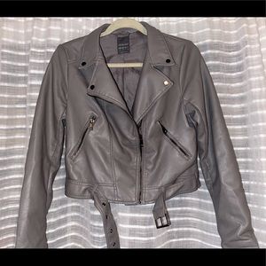 Leather jacket